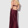 Petra Satin Monowire Cutout Gown