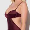 Petra Satin Monowire Cutout Gown