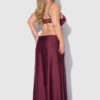 Petra Satin Monowire Cutout Gown