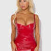 Phoenix Patent Underwire Chemise & G-String Set