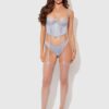 Serenity Lace & Satin Underwire Unlined Bustier