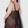 Pia Lace Unlined Soft Cup Babydoll