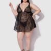 Pia Lace Unlined Soft Cup Babydoll