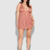 Pia Unlined Soft Cup Mesh Babydoll