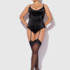 Iconic Satin Scoop Neck Corset