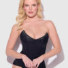 Iconic Satin Scoop Neck Corset