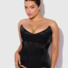 Iconic Satin Scoop Neck Corset