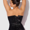 Iconic Satin Scoop Neck Corset