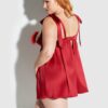Petra Satin Open Cup Babydoll 16 Petra Satin Open Cup Babydoll