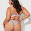 Serenity Lace & Satin Underwire Unlined Bra
