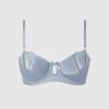 Serenity Lace & Satin Underwire Unlined Bra