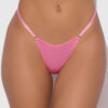 Rising Star Rhinestone Net Back G-String