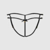 Delfina Embroidered Backless Cheeky