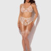Melrose Embroidered Garter