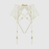 Melrose Embroidered Garter