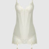 Melrose Embroidered Lace & Satin Chemise 21 Melrose Embroidered Lace & Satin Chemise