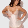 Melrose Embroidered Lace & Satin Chemise 13 Melrose Embroidered Lace & Satin Chemise