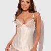 Melrose Embroidered Lace & Satin Chemise 15 Melrose Embroidered Lace & Satin Chemise