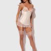 Melrose Embroidered Lace & Satin Chemise 19 Melrose Embroidered Lace & Satin Chemise