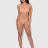 Pia Elastic Side Mesh Thong