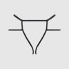 Medusa Snake Velvet Burnout Crotchless & Backless Hipster