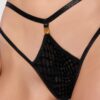 Medusa Snake Velvet Burnout Crotchless & Backless Hipster