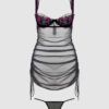 Harlow Embroidered Stretch Mesh Chemise 21 Harlow Embroidered Stretch Mesh Chemise