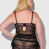 Harlow Embroidered Stretch Mesh Chemise 18 Harlow Embroidered Stretch Mesh Chemise