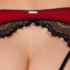 Lexi Lace Liquid Satin Open Back Hipster