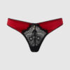 Lexi Lace Liquid Satin Open Back Hipster