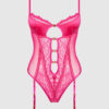 Neev Lace Wireless Teddy With Garters