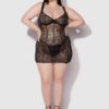 Pia Lace Unlined Underwire Chemise 18 Pia Lace Unlined Underwire Chemise