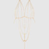 Ziggy Chain Deep V-Plunge Teddy