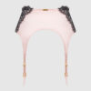 Rising Star Lace & Liquid Satin Garter Belt