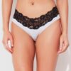 Bridget Stretch Cotton & Lace Hipster