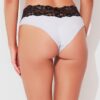 Bridget Stretch Cotton & Lace Hipster