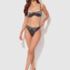 Neev Oil Slick & Mesh Tanga