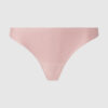 No Show Lasercut Micro Front & Mesh Back Tanga