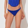 Petra Crotchless Satin Tanga