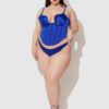 Petra Crotchless Satin Tanga