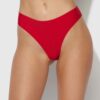 No Show Mid Rise Strappy T-Thong