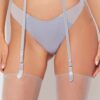Serenity Lace & Satin Backless Bikini