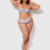 Serenity Lace & Satin Backless Bikini