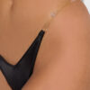 Petra Clear Side Slider Satin Thong