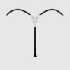 Petra Slider Side Rhinestone Back Satin Mini G-String