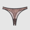 Vivienne Crotchless Mesh Thong