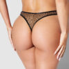 Vivienne Crotchless Mesh Thong