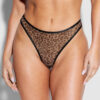 Vivienne Crotchless Mesh Thong