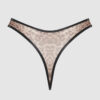 Vivienne Crotchless Mesh Thong