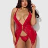 Hendrix Faux Leather & Fringe Chemise